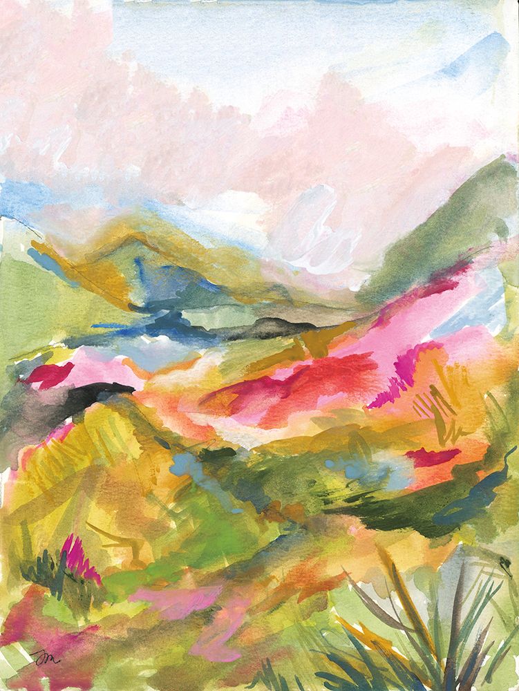 Pink Hills art print by Jessica Mingo for $57.95 CAD
