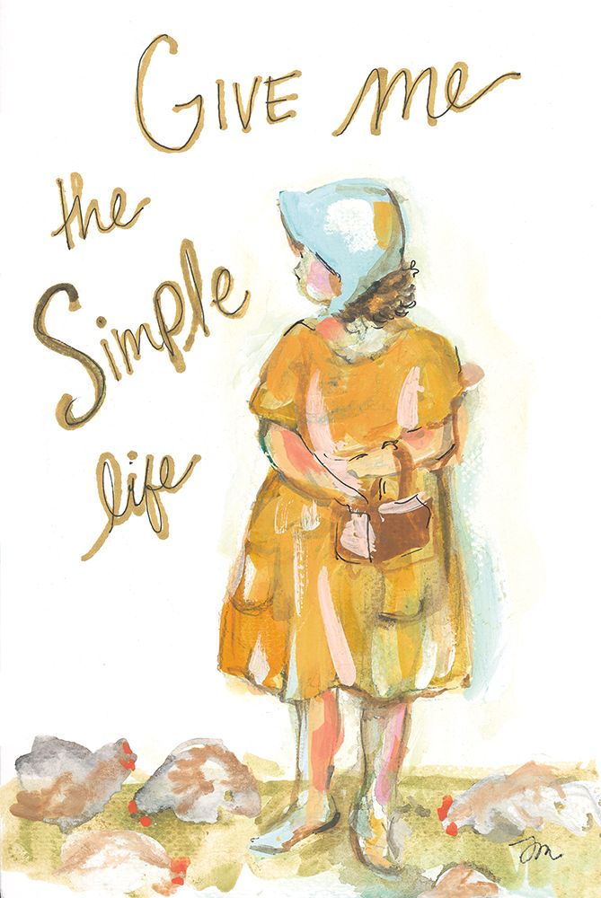 The Simple Life art print by Jessica Mingo for $57.95 CAD