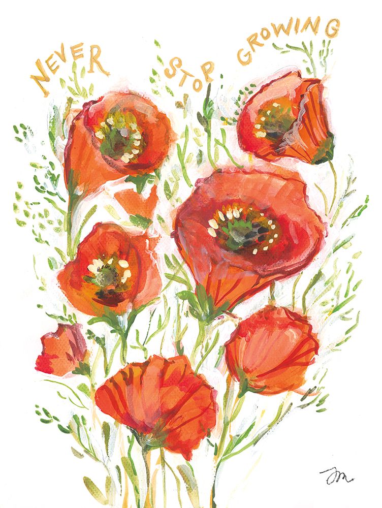 Poppy Promise art print by Jessica Mingo for $57.95 CAD