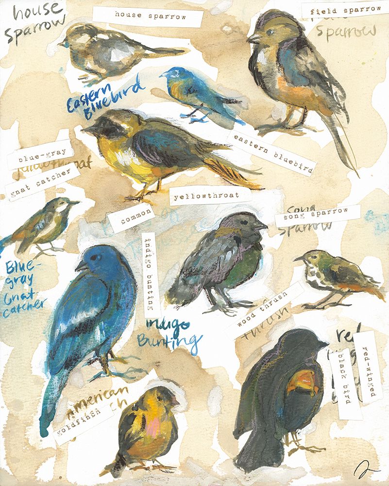 Tennessee Birds art print by Jessica Mingo for $57.95 CAD
