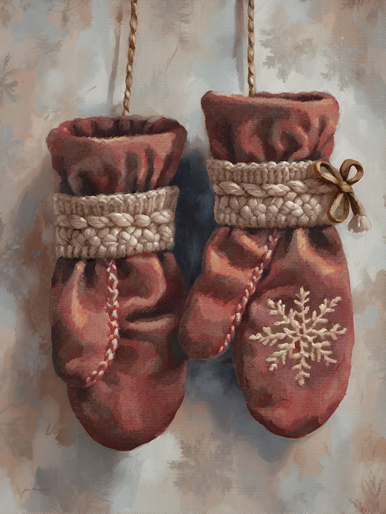 Red Mittens art print by Jo Moulton for $57.95 CAD