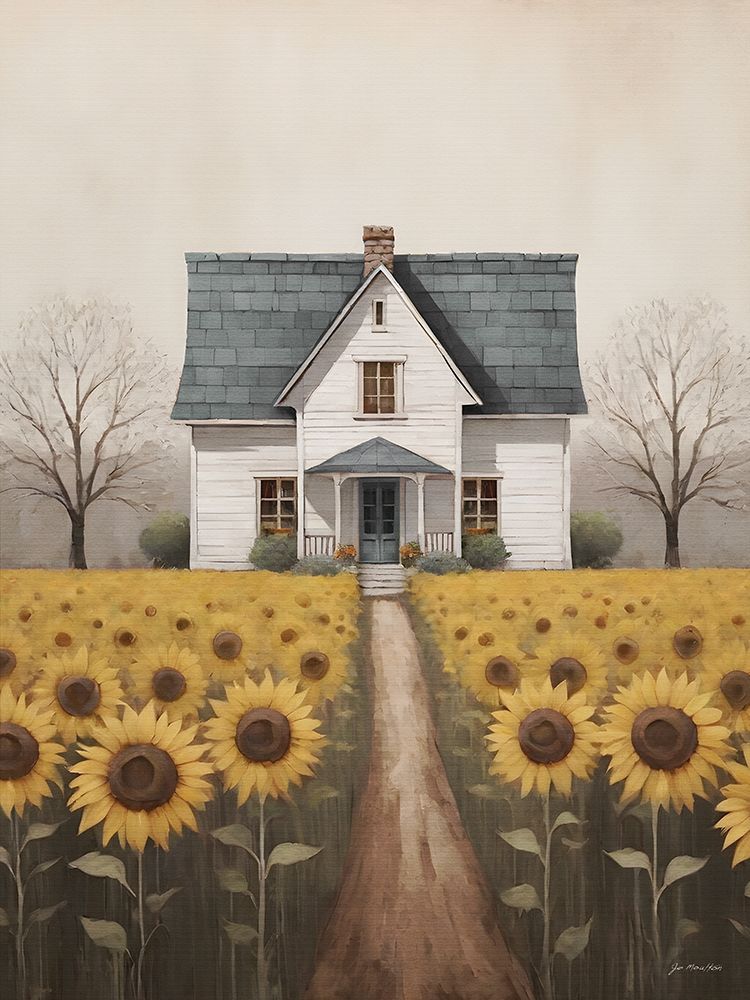 Sunflower Welcome art print by Jo Moulton for $57.95 CAD