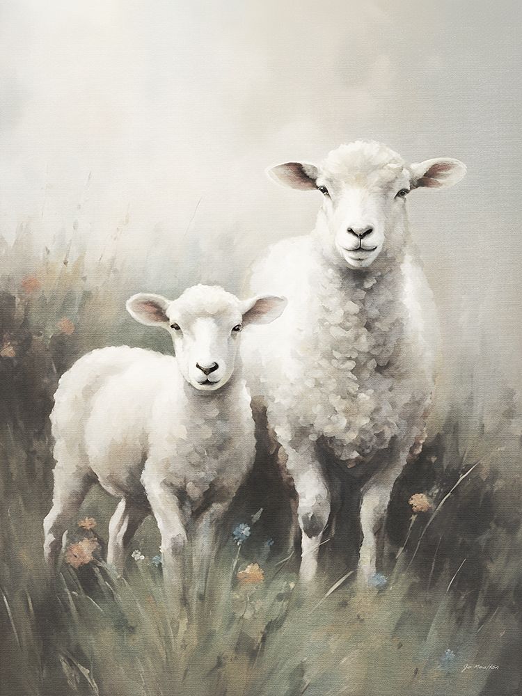 Meadow Sheep art print by Jo Moulton for $57.95 CAD