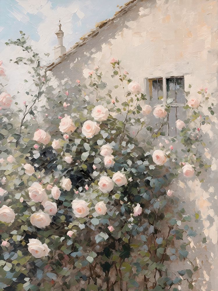 Rose Cottage art print by Jo Moulton for $57.95 CAD