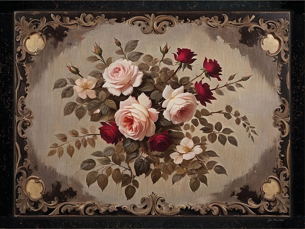 Heirloom Roses art print by Jo Moulton for $57.95 CAD