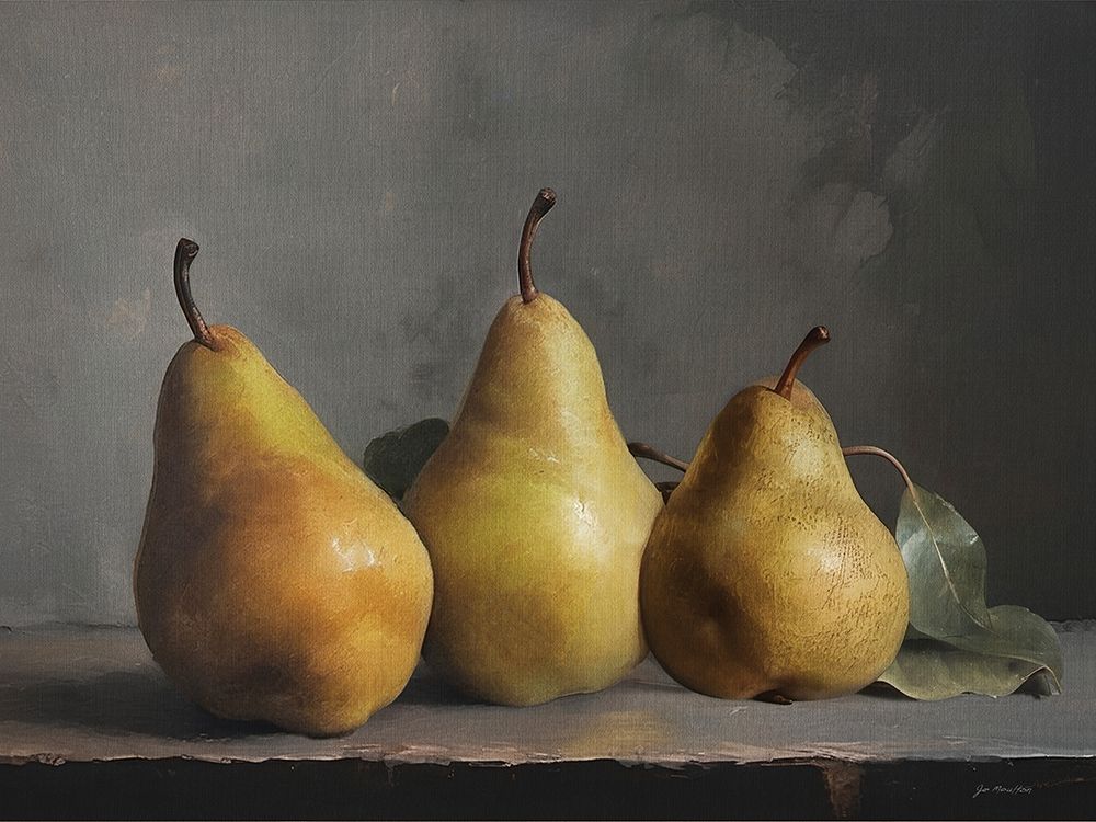 Three Pears art print by Jo Moulton for $57.95 CAD