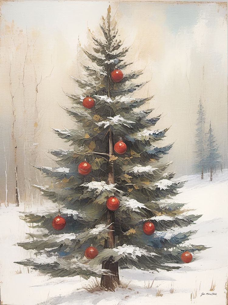 Decked in Red art print by Jo Moulton for $57.95 CAD