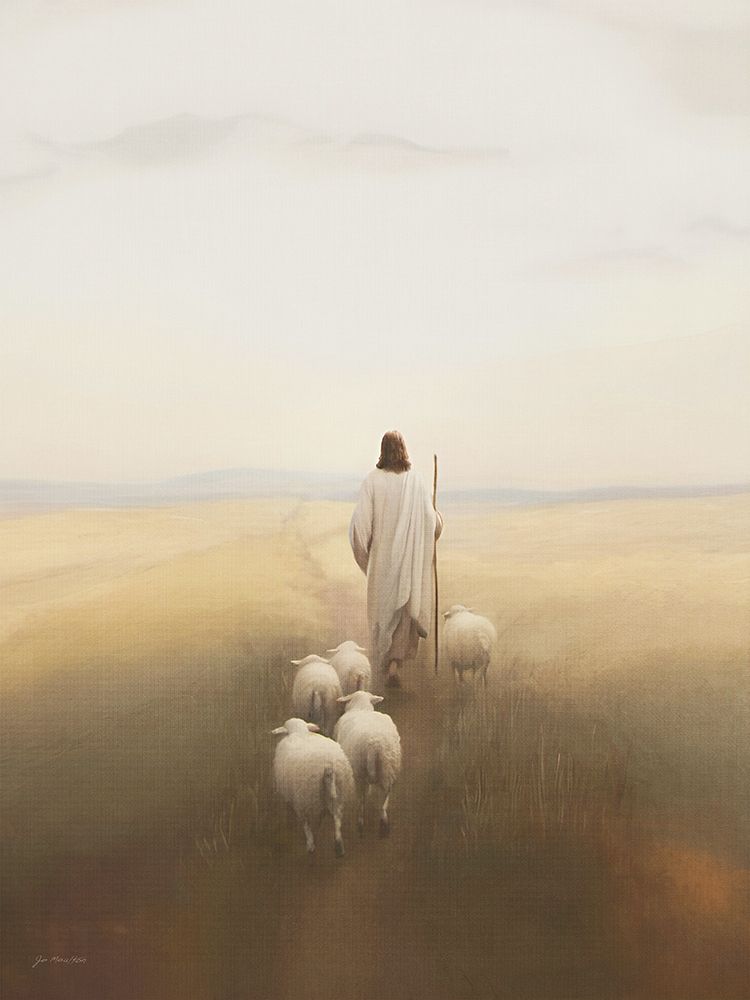 In His Footsteps art print by Jo Moulton for $57.95 CAD