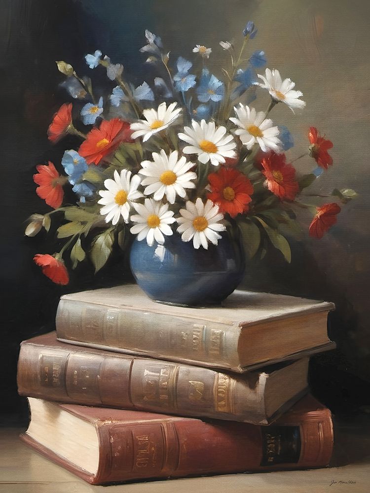 Summer Reading art print by Jo Moulton for $57.95 CAD