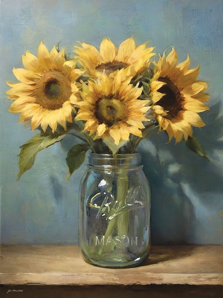 Summers Gold art print by Jo Moulton for $57.95 CAD