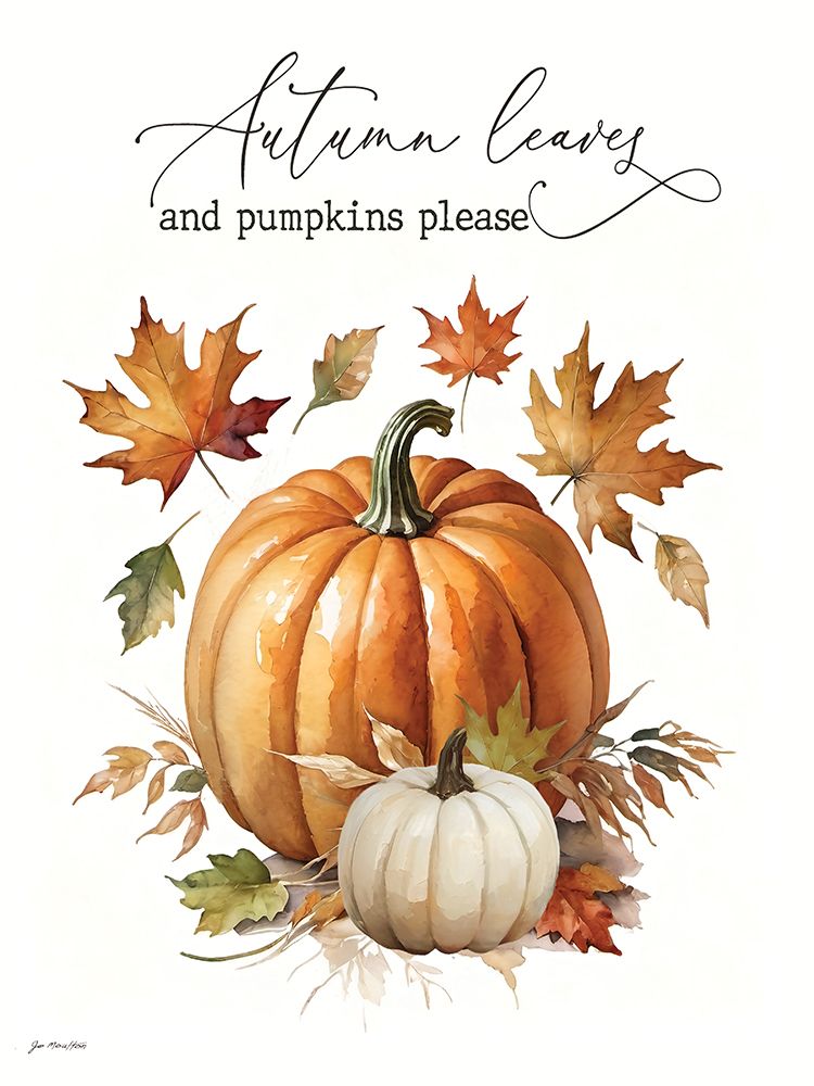 Autumn Leaves art print by Jo Moulton for $57.95 CAD