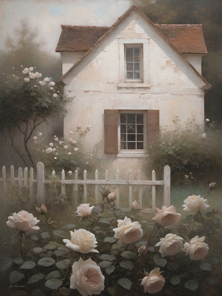 Quietude Cottage art print by Jo Moulton for $57.95 CAD