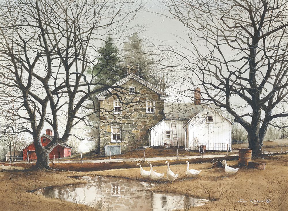 Cold Swim art print by John Rossini for $57.95 CAD