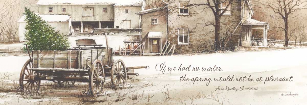 Winter art print by John Rossini for $57.95 CAD