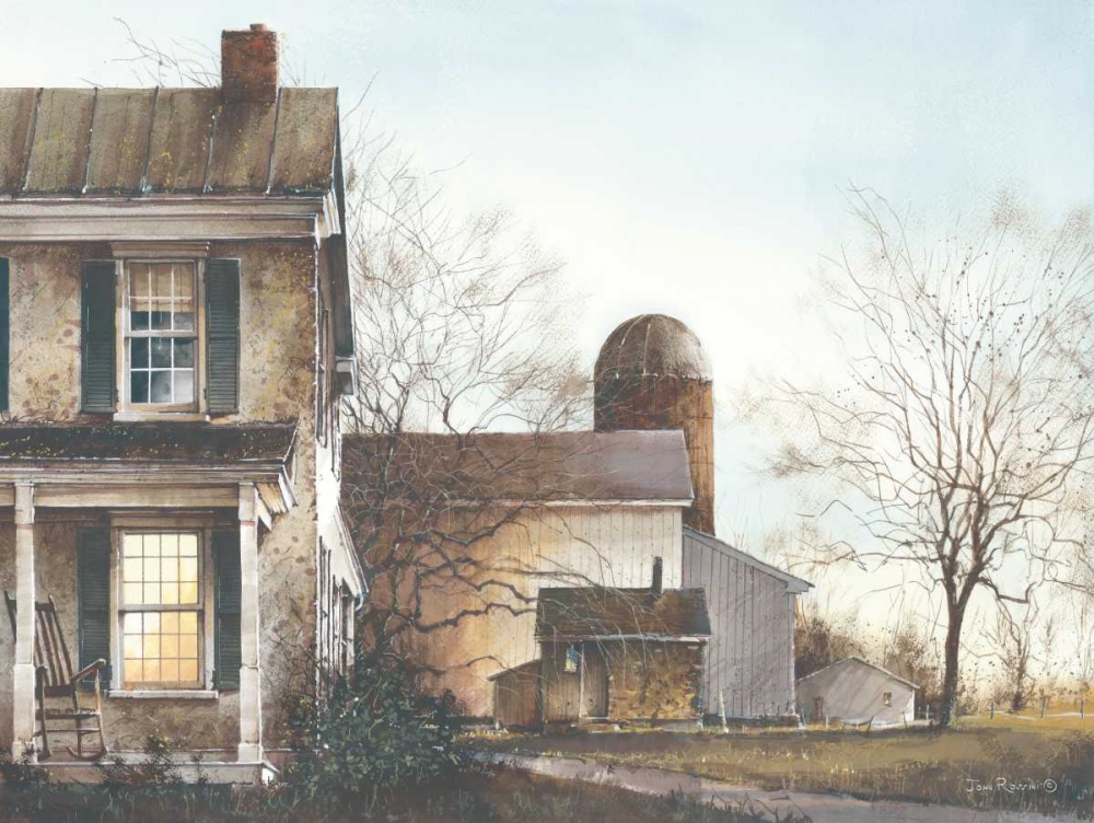 Evening Light art print by John Rossini for $57.95 CAD