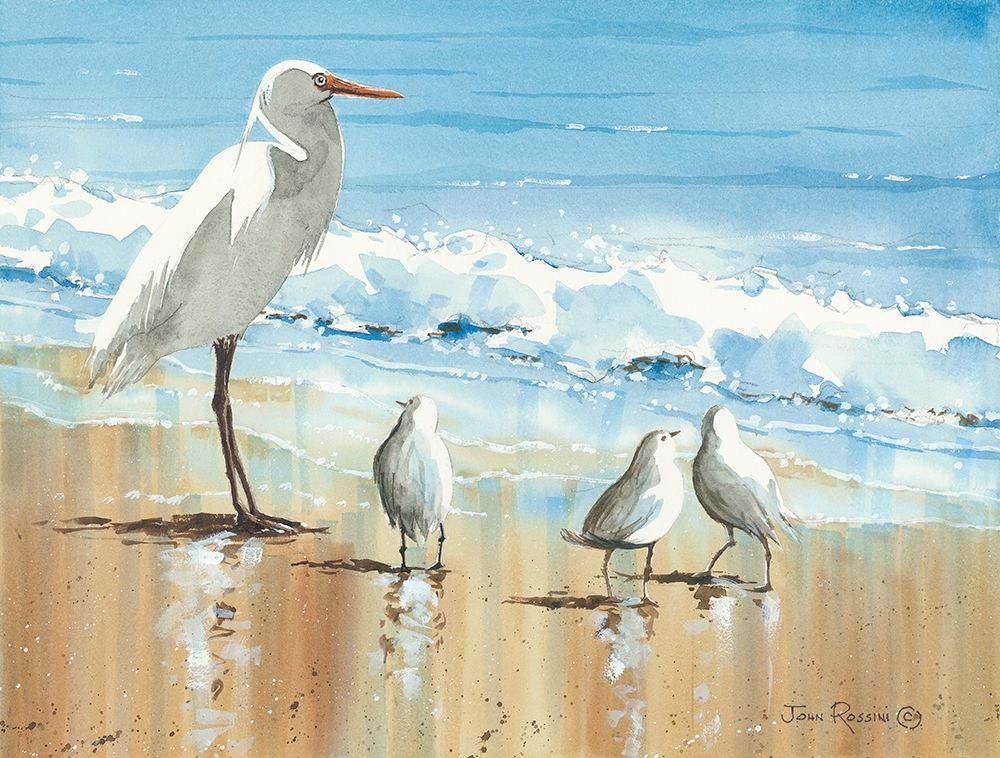 His Entourage art print by John Rossini for $57.95 CAD