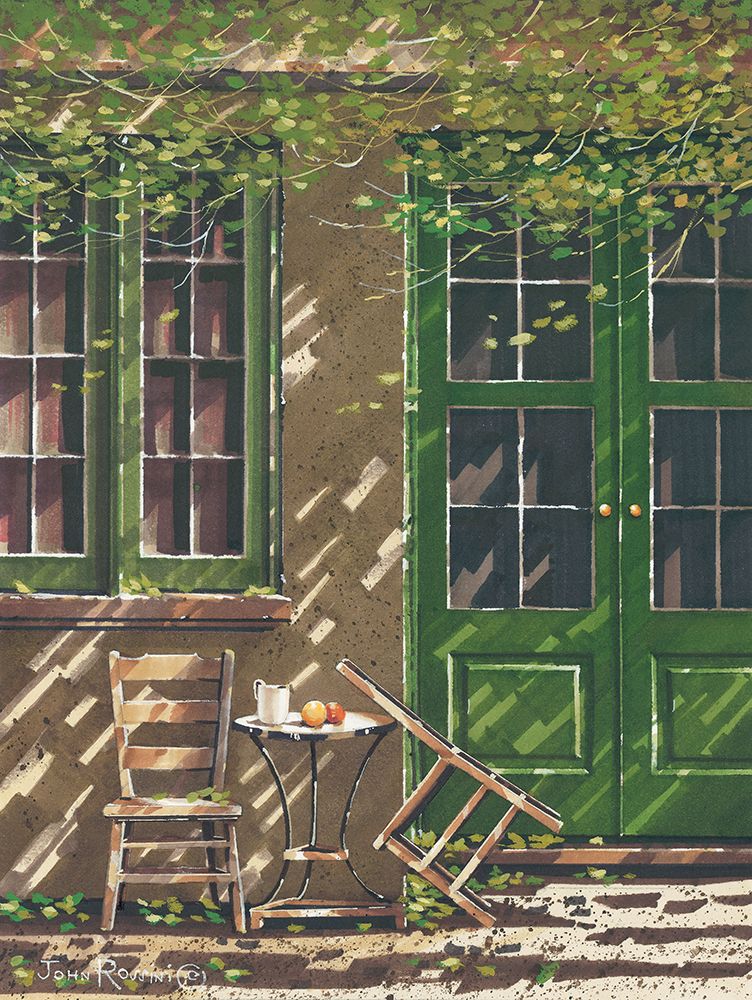 Cafe Seating art print by Jessica Mingo for $57.95 CAD