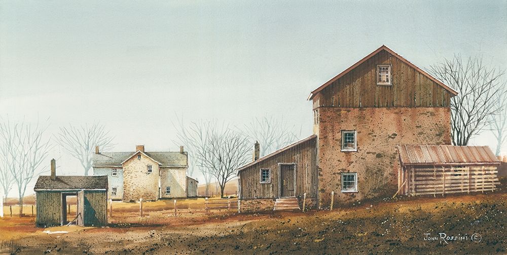 Farm Life art print by John Rossini for $57.95 CAD