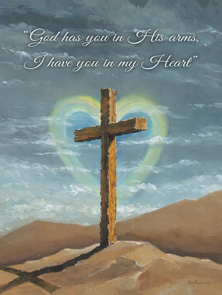 God Has You in His Arms art print by John Rossini for $57.95 CAD