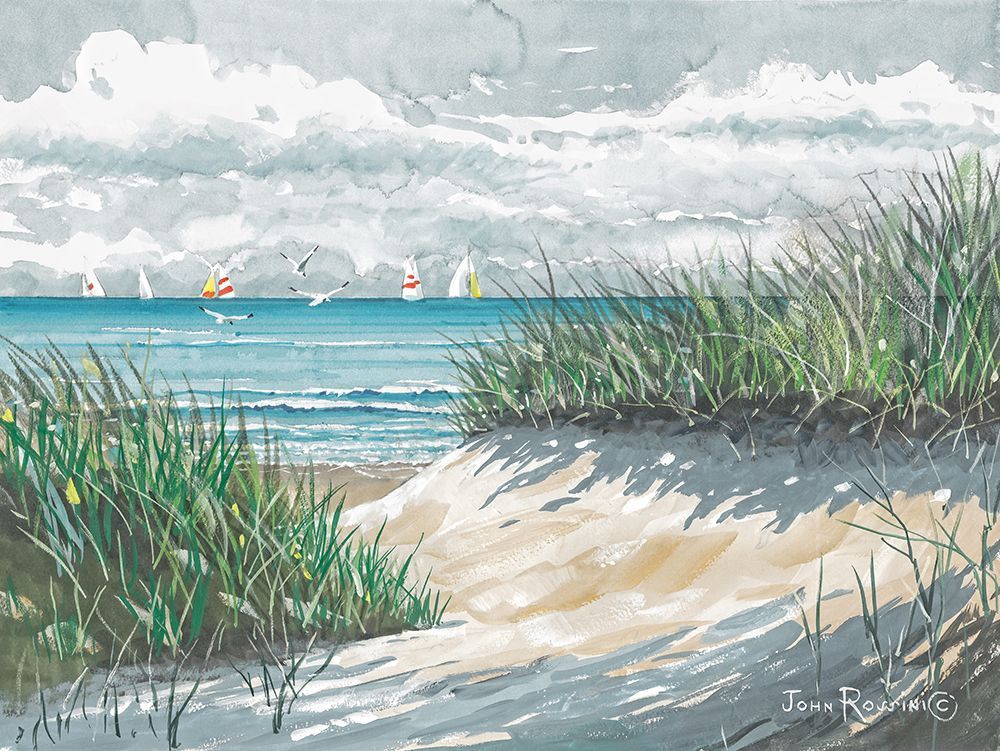 Beach Access art print by John Rossini for $57.95 CAD