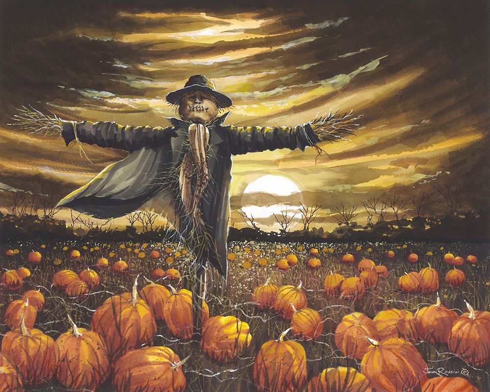 Arise! Great Pumpkin art print by John Rossini for $57.95 CAD