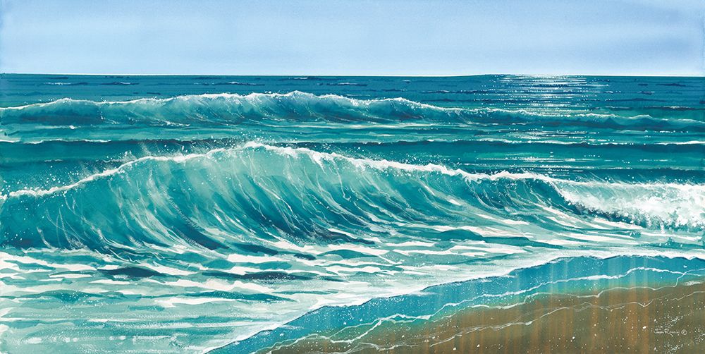 Forever Waves art print by John Rossini for $57.95 CAD