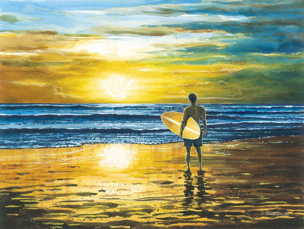 Sunset Ride art print by John Rossini for $57.95 CAD