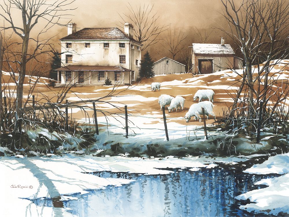 Just Grazing art print by John Rossini for $57.95 CAD