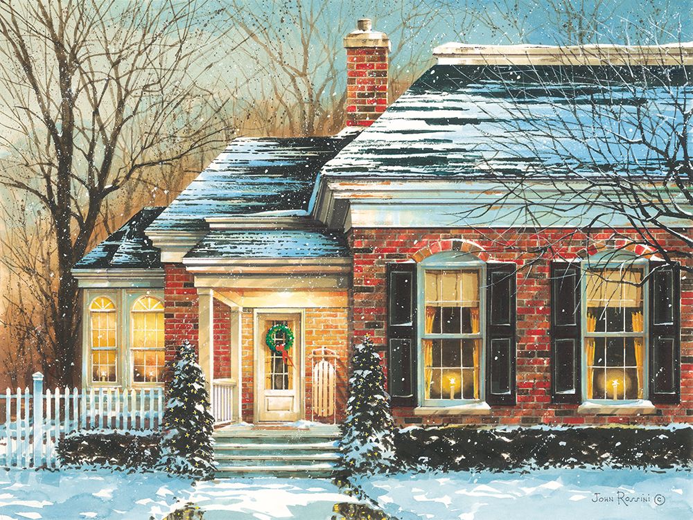 Simply Christmas art print by John Rossini for $57.95 CAD
