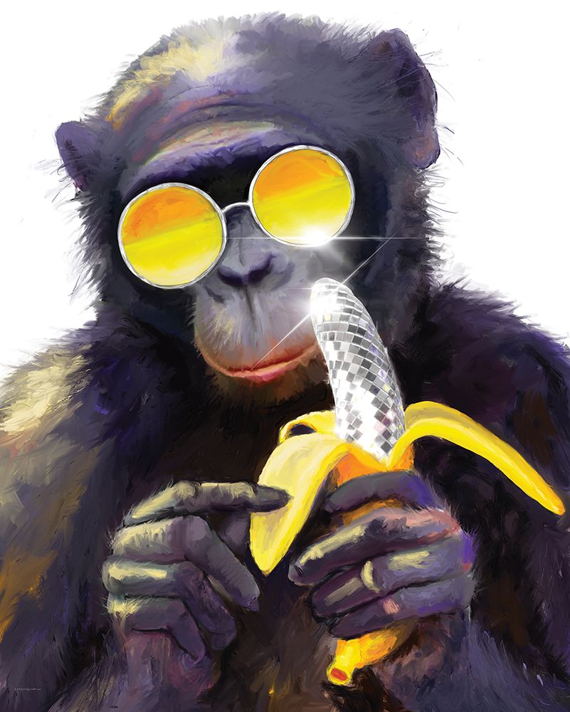 Go Bananas art print by Kamdon Kreations for $57.95 CAD