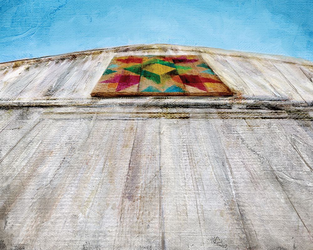Quilts in the Sky art print by Kamdon Kreations for $57.95 CAD