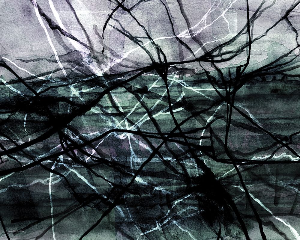 Overlapping art print by Kamdon Kreations for $57.95 CAD