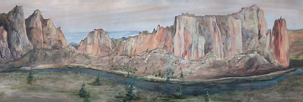 Smith Rock art print by Kamdon Kreations for $57.95 CAD
