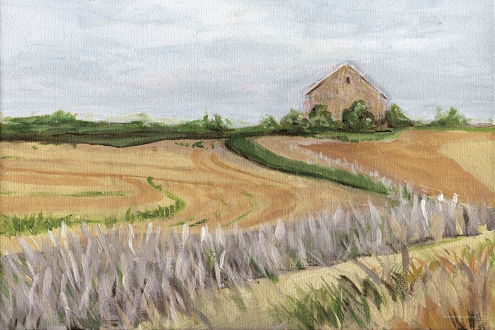 Golden Hour on the Farm art print by Kamdon Kreations for $57.95 CAD