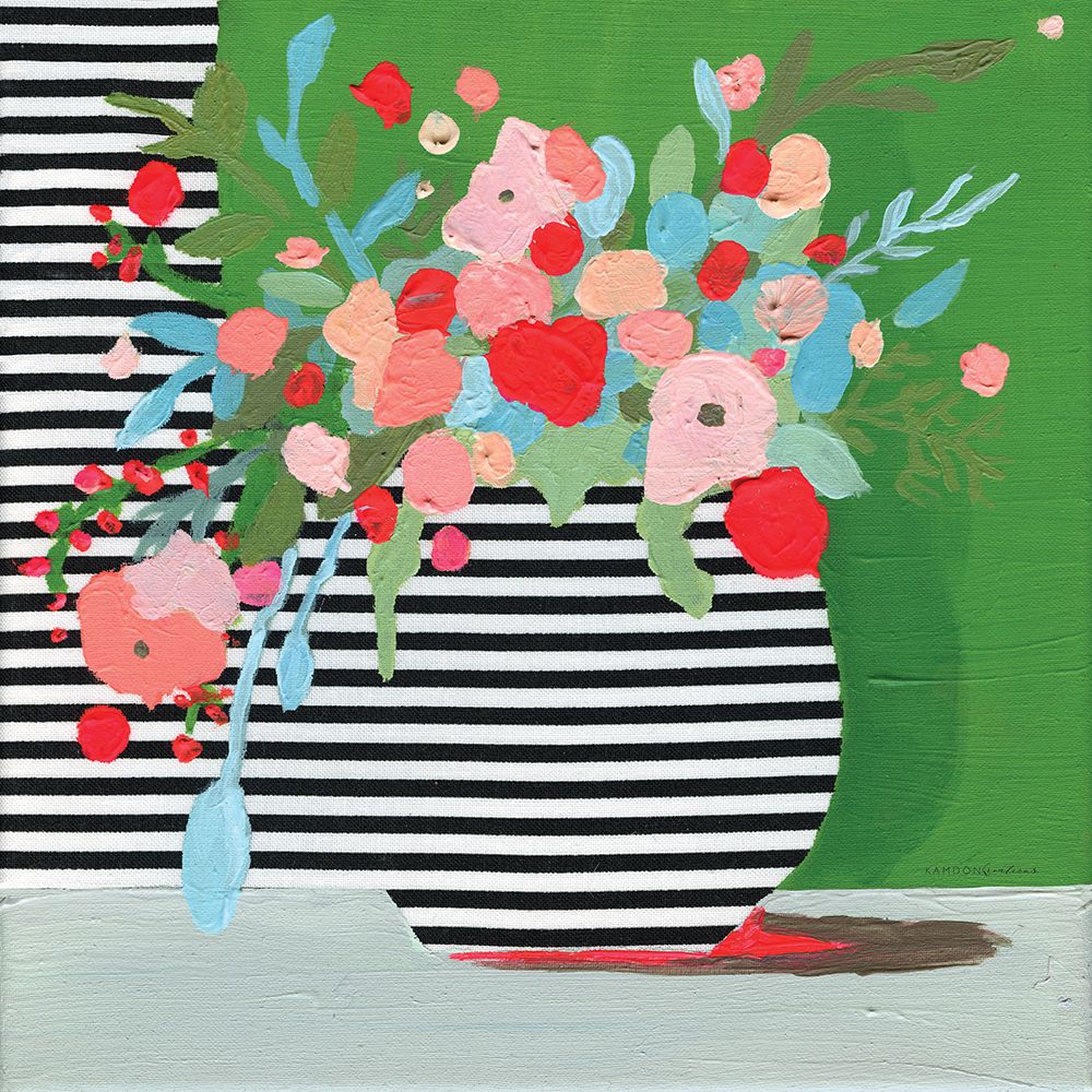 Flowers Arent Lines art print by Kamdon Kreations for $57.95 CAD