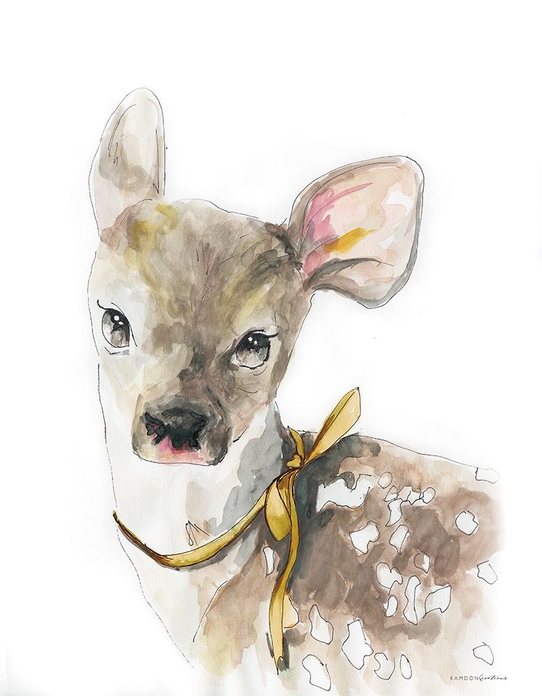Marigold Doe art print by Kamdon Kreations for $57.95 CAD