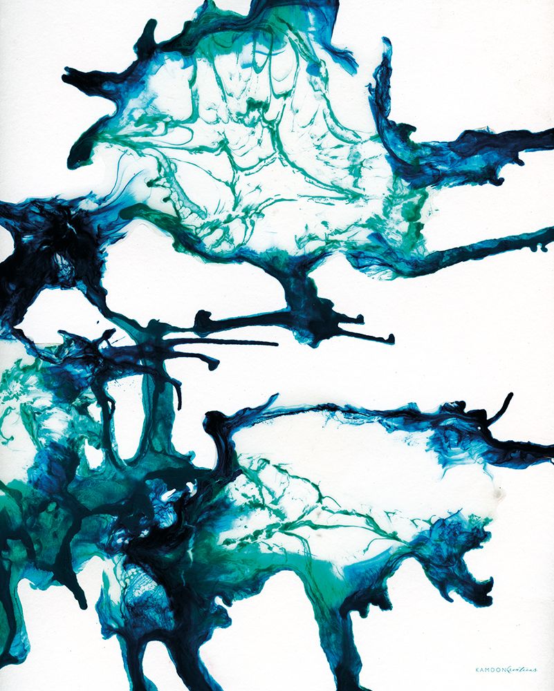 Ocean Living 1 art print by Kamdon Kreations for $57.95 CAD