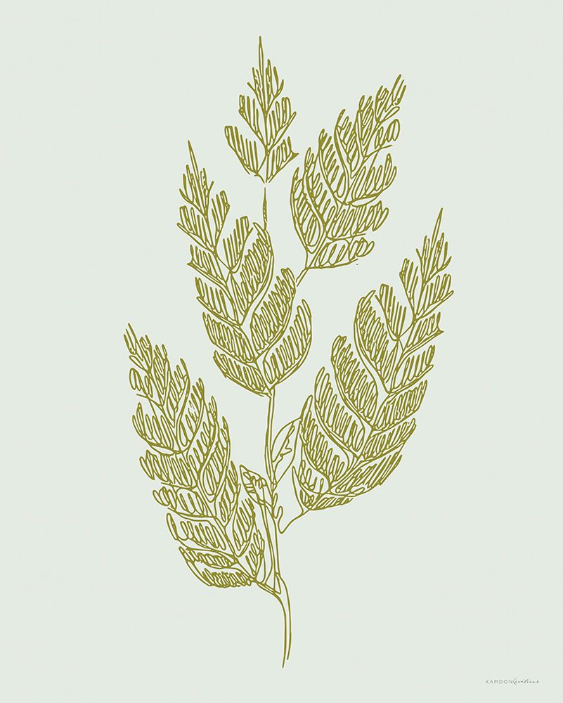 Spring Sprig art print by Kamdon Kreations for $57.95 CAD