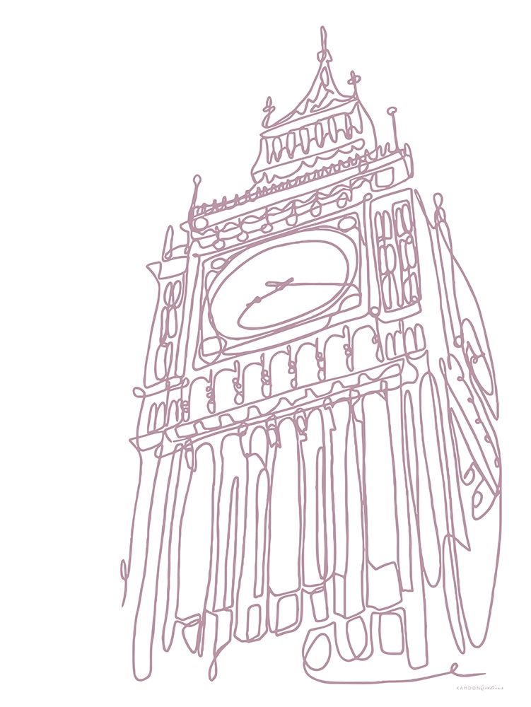 Big Ben art print by Kamdon Kreations for $57.95 CAD