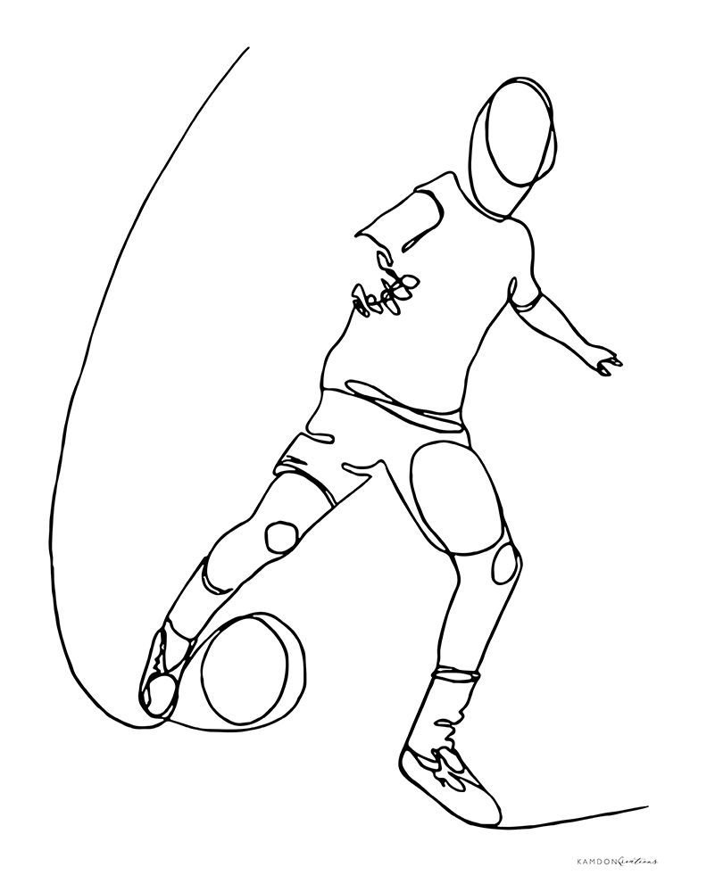 Goals art print by Kamdon Kreations for $57.95 CAD