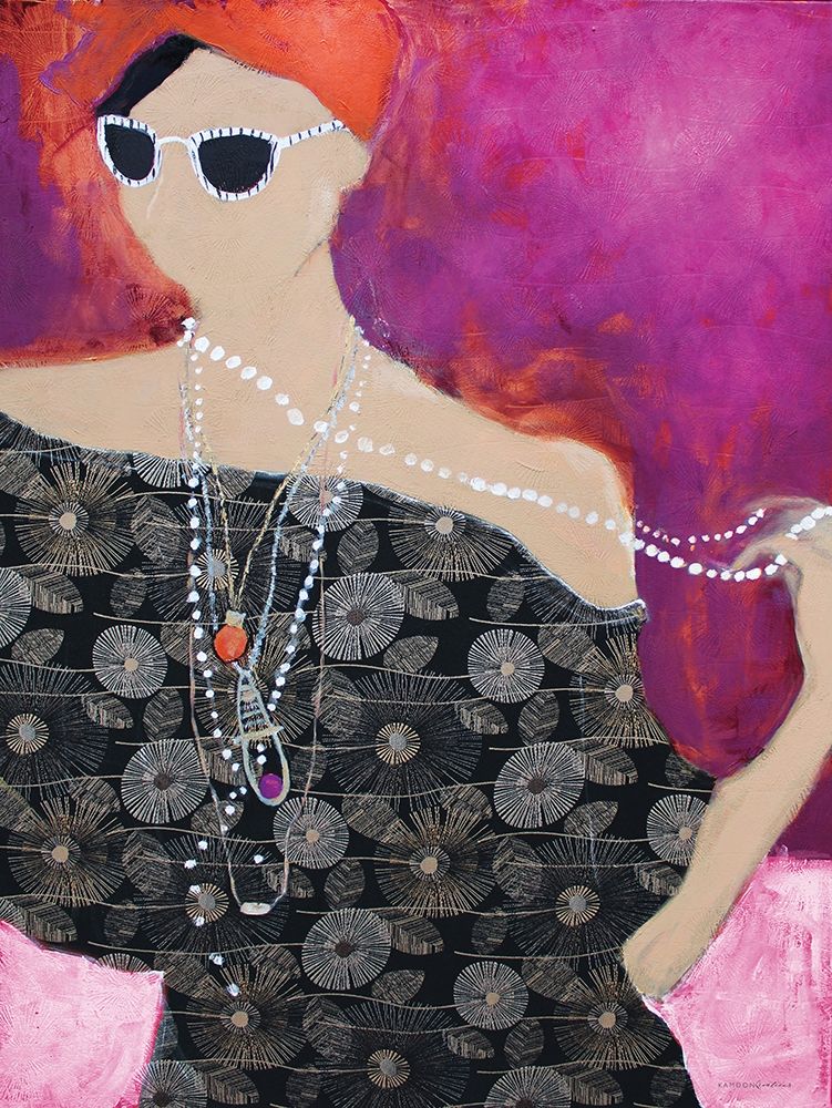Yes-Girl! art print by Kamdon Kreations for $57.95 CAD