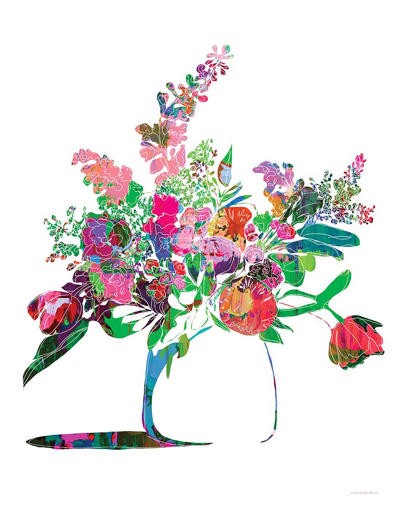 Cheerfully Bright art print by Kamdon Kreations for $57.95 CAD