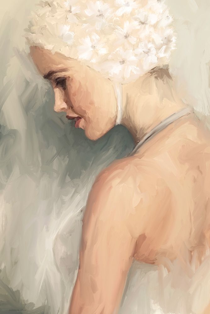 Swim Cap art print by Kamdon Kreations for $57.95 CAD