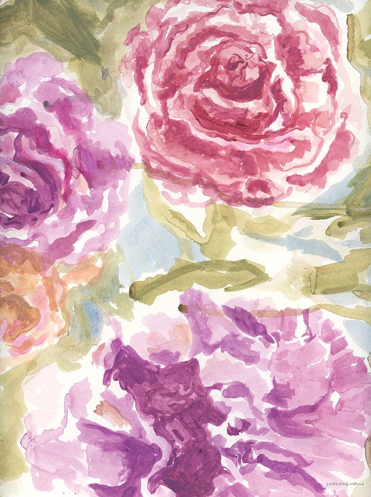 Warm Violet 1 art print by Kamdon Kreations for $57.95 CAD