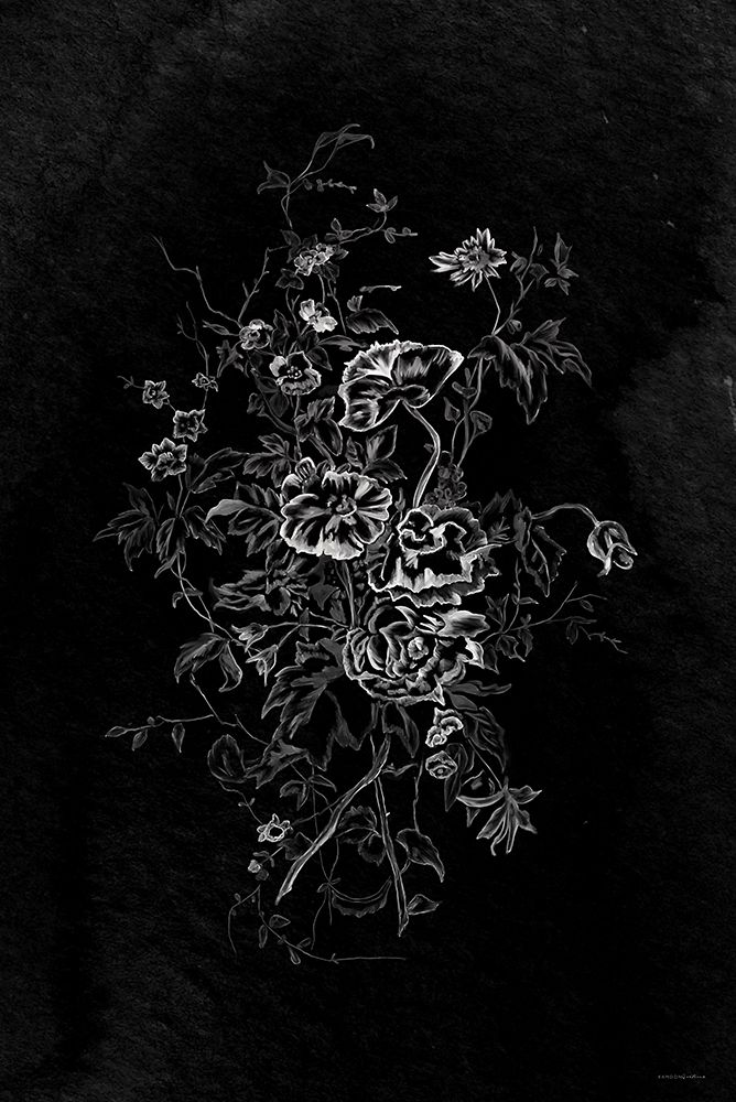 Lacey Flowers art print by Kamdon Kreations for $57.95 CAD