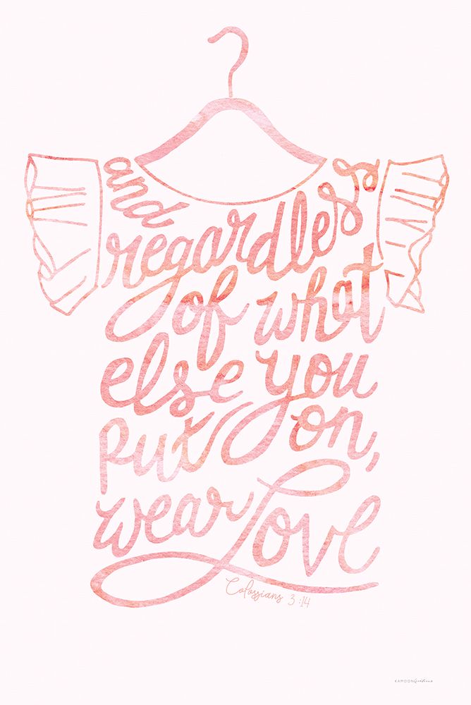 Wear Love art print by Kamdon Kreations for $57.95 CAD