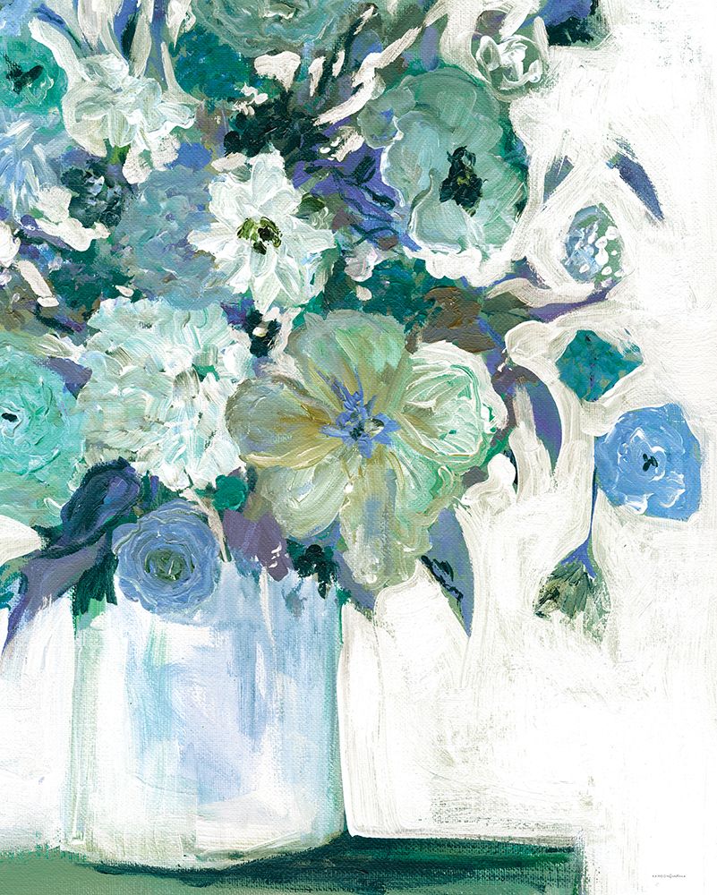 When You Feel Pretty Blue art print by Kamdon Kreations for $57.95 CAD