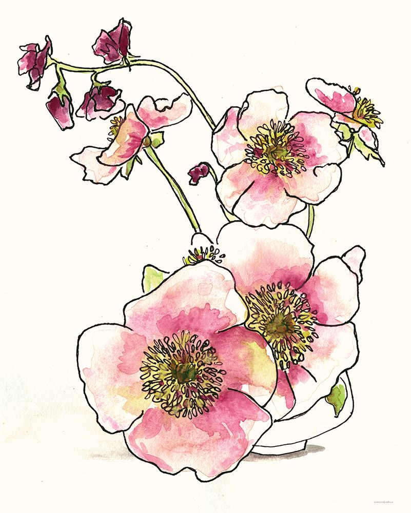 Sweetness in a Small Vase art print by Kamdon Kreations for $57.95 CAD