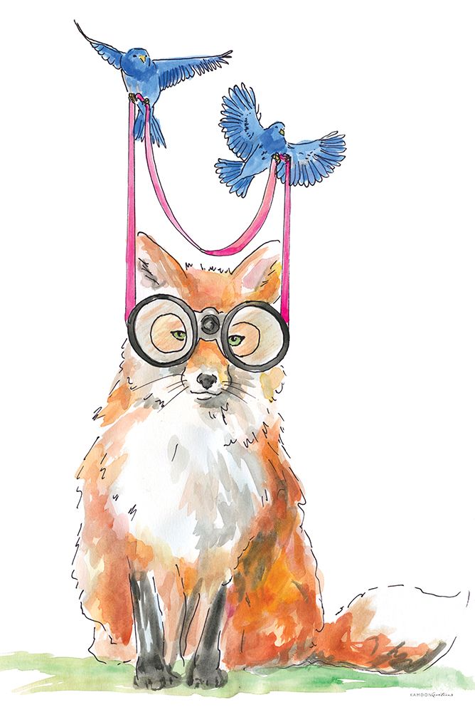 Birds Eye View art print by Kamdon Kreations for $57.95 CAD