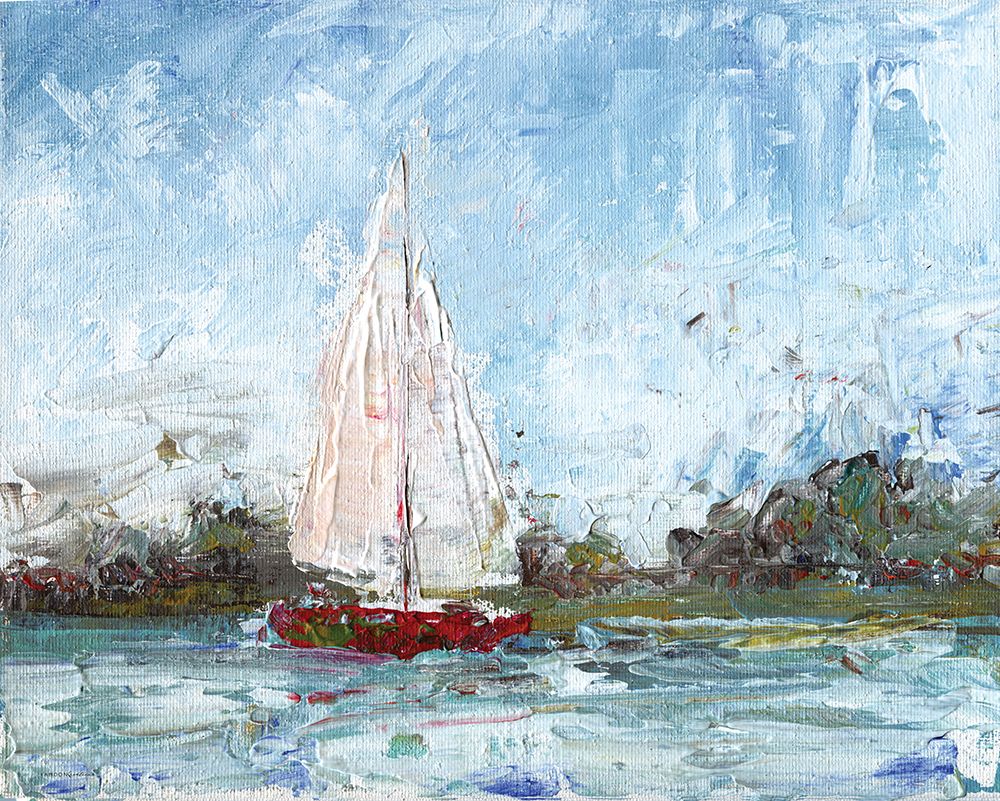 Here We Go a Sailing art print by Kamdon Kreations for $57.95 CAD